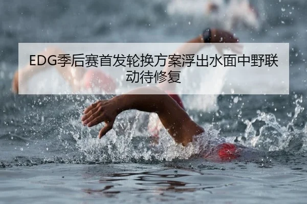 EDG季后赛首发轮换方案浮出水面中野联动待修复 | hth